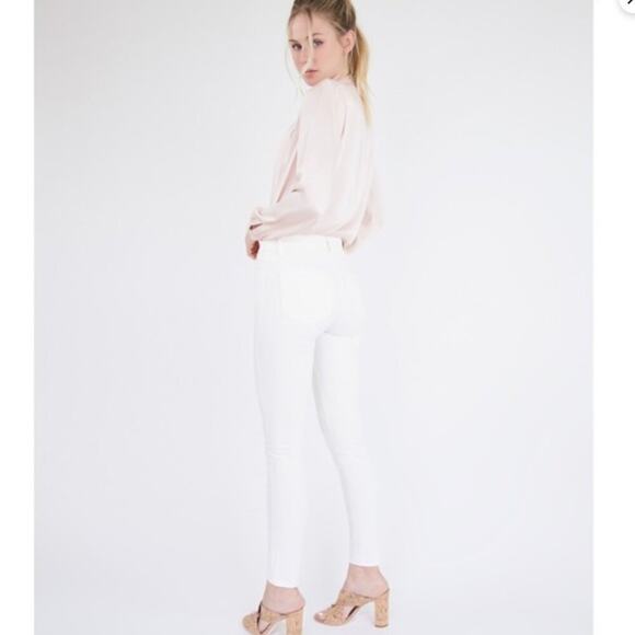 PAIGE Horton Ankle Joxxi Pockets Light Ecru NWT - Picture 1 of 8
